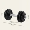 Songmics Hanteliai, 2 x 15 kg, ketaus hanteliai