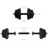 Hantelių rinkinys 2 x 15 kg