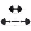 Songmics Hantelset 2 x 15 kg