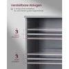 Vasagle Waschbeckenunterschrank extra lang mit 2 Türen