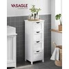 Songmics Bambuko skalbinių dėžė 72 L