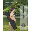 Songmics Kempingo kėdė žalia-pilka