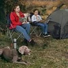 Songmics Campingstühle 2er Set dunkelblau