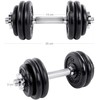 Ketaus hantelių rinkinys 30 kg