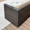Lauko baldų komplektas Sodo sofa su stalu