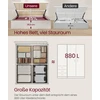 Songmics Lovos rėmas 140 x 200 cm