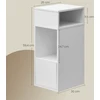 Songmics Naktinis staliukas 30 x 25 x 59,4 cm