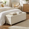 Songmics Pufas 38 x 110 x 40 cm balta