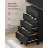 Songmics Biuro spintelė 40 x 42 x 65,7 cm 5 stalčiai