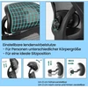 Biuro kėdė SONGMICS juoda 115-125 cm