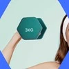 SONGMICS hanteliai, 2 vnt. rinkinys, 2 x 3kg
