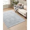 Songmics Kilimas 160 x 230 cm pilkas