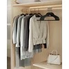SONGMICS pakabų rinkinys, 50 vnt., 43,5 cm ilgio, juodos spalvos