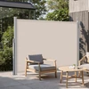 Songmics Šoninė markizė 200 × 350 cm, smėlio spalvos