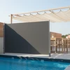 Songmics Šoninė markizė 160 × 300 cm antracito spalvos