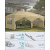 Songmics Sulankstomas paviljonas 3 x 6 m