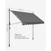 Užspaudžiamas tentas 300 x 130 cm su švaistikliu