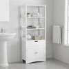 Songmics Vonios spintelė VASAGLE MDF 60x32,5x154 cm