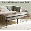 Lova Songmics Lovos rėmas 160 × 200 cm