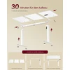 Songmics Reguliuojamo aukščio stalas 140 × 60 x 72-120cm