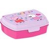 Astley Baker Davies „Peppa“ kiaulės aliuminio butelis 500 ml + priešpiečių dėžutė