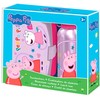 Astley Baker Davies „Peppa“ kiaulės aliuminio butelis 500 ml + priešpiečių dėžutė