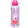Astley Baker Davies „Peppa“ kiaulės aliuminio butelis 500 ml + priešpiečių dėžutė