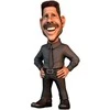 Atletico de Madrid Cholo Simeone Minix figure 7cm