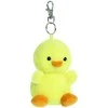 Aurora Palm Pals Chick plush keychain 10cm