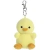 Aurora Palm Pals Chick plush keychain 10cm