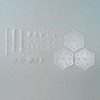 Bandai Skaidrus reguliuojamas stovas figūrėlėms 1/100 – Action Base 4