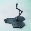 Bandai Action Base 4 juoda stovas 1/100 mastelio figurėlėms