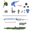 Gunpla papildomų detalių rinkinys Launcher ir Sword Striker Bandai 66693