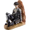 Banpresto Attack on Titan Mega Impact Levi Battle of Heaven and Earth Ichibansho figure 11cm