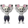 Bandai Banpresto Banpresto Demon Slayer Kimetsu no Yaiba Muscular Mice set 2 figures 9cm