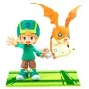 Banpresto Digimon Adventure - Adventure Archives Takeru &amp; Patamon figure 15cm