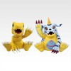Banpresto Digimon Adventure Clash of Light and Darkness Agumon &amp; Gabumon Ichibansho figure 7cm