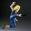 Banpresto Dragon Ball Z Match Makers Android 18 &amp; Mr. Satan set 2 figures 11-8cm