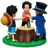 Banpresto One Piece Dramatic Memories Ace &amp; Sabo &amp; Luffy Ichibansho figure 10cm