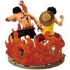 Banpresto One Piece Dramatic Memories Ace &amp; Luffy Ichibansho figure 15cm