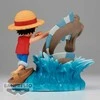 Banpresto One Piece Log Stories Monkey D Luffy vs Local Sea figure 7cm