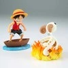 Banpresto One Piece Luffy &amp; Going Merry Log Stories figure 8cm