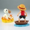Banpresto One Piece Luffy &amp; Going Merry Log Stories figure 8cm