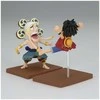 Banpresto One Piece Monkey D Luffy &amp; Enel World Collectable figure 7cm