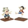 Banpresto One Piece Monkey D Luffy &amp; Enel World Collectable figure 7cm