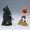 Banpresto One Piece Portgas D.Ace Vs Marshall.D.Teach Log Stories figure 8cm