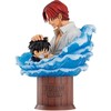 Banpresto One Piece Raudona Hair Pirates Shanks & Luffy figure 15cm