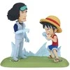 Banpresto One Piece World Collectable Figure Log Stories Monkey D. Luffy vs Kuzan 9cm