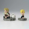 Banpresto One Piece World Collectable Stories Sanji &amp; Zeff figure 6cm