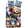 Bones My Hero Academy microfibre duvet cover bed 90cm